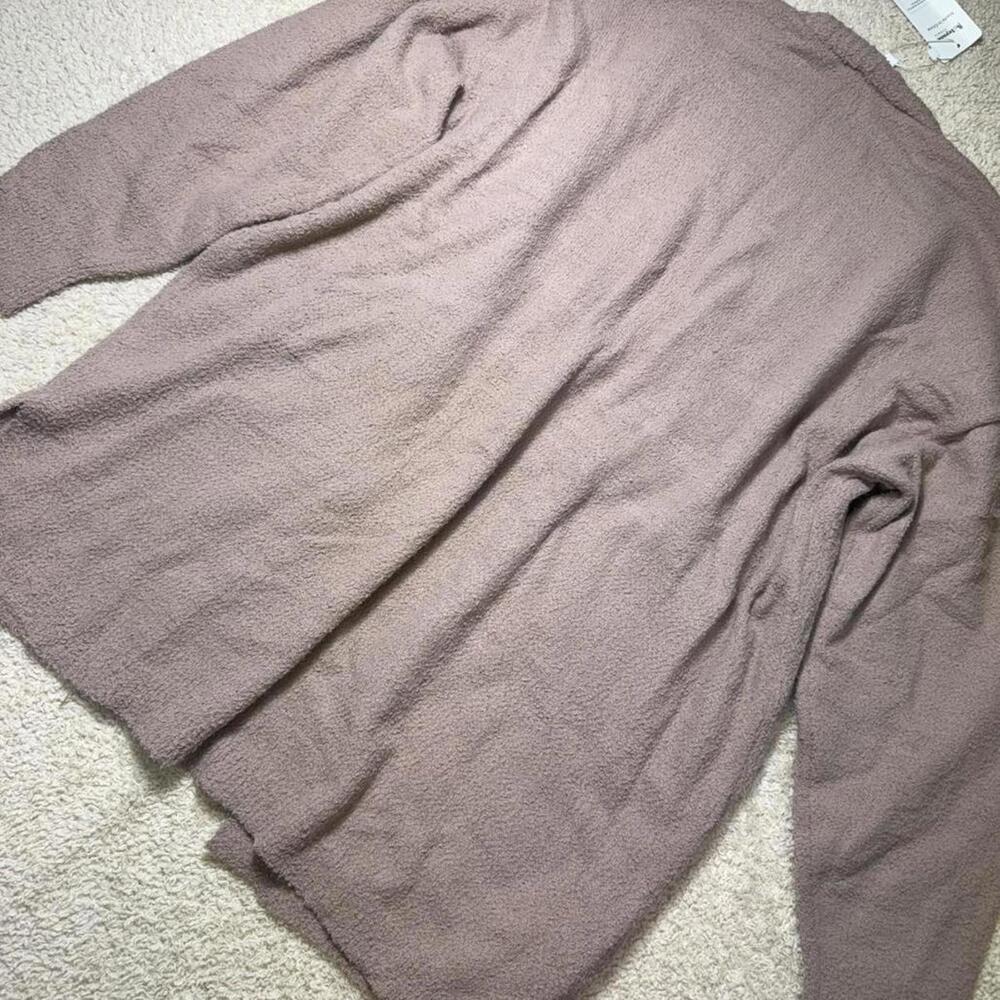 Long Cozy Cardigan Heavyweight Muted Mauve Plus Size 20 NWT - Picture 2 of 5